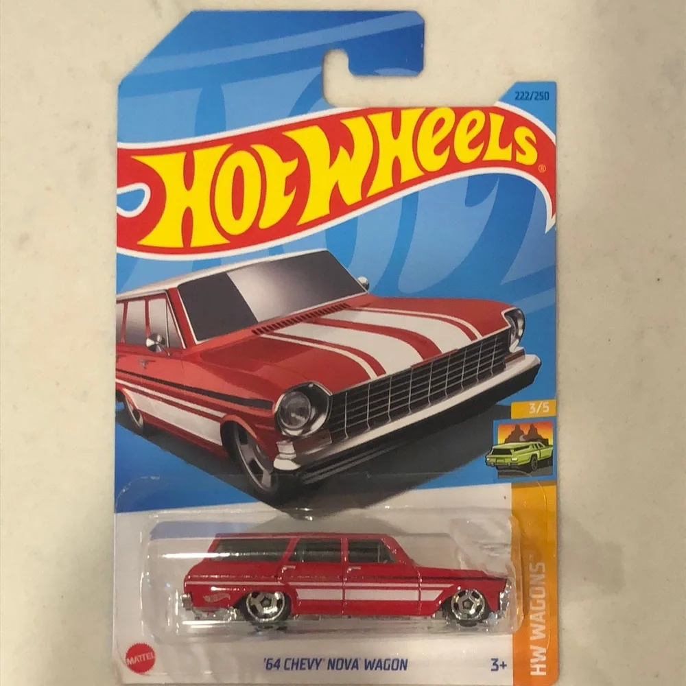 Red '64 Chevy Nova Wagon